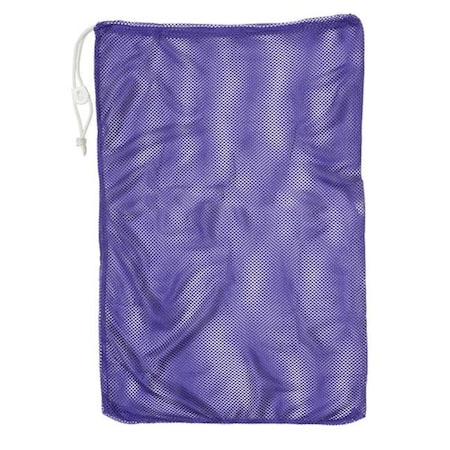 12 X 18 In. Mesh Equipment Bag; Purple